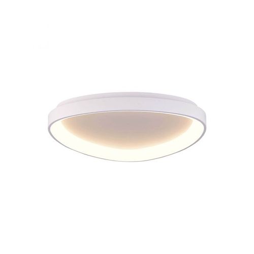 גוף תאורה צמוד תקרה אמורפי מונאקו C2 38W CCT קוטר 45 ס"מ-לבן IG