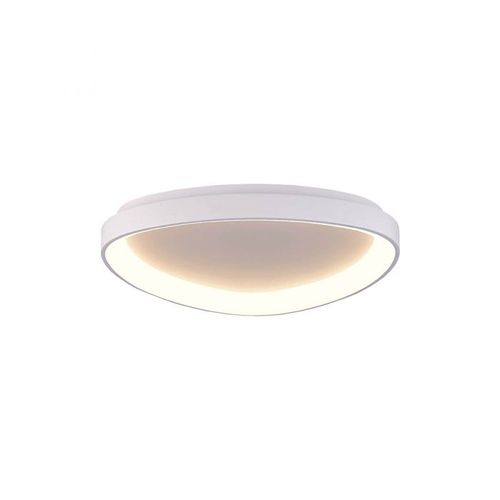 גוף תאורה צמוד תקרה אמורפי מונאקו C2 48W CCT קוטר 65 ס"מ-לבן IG
