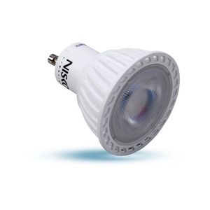 נורת דקרוייקה לד לבנה לעמעום GU10 7W אור חם 36° Nisko