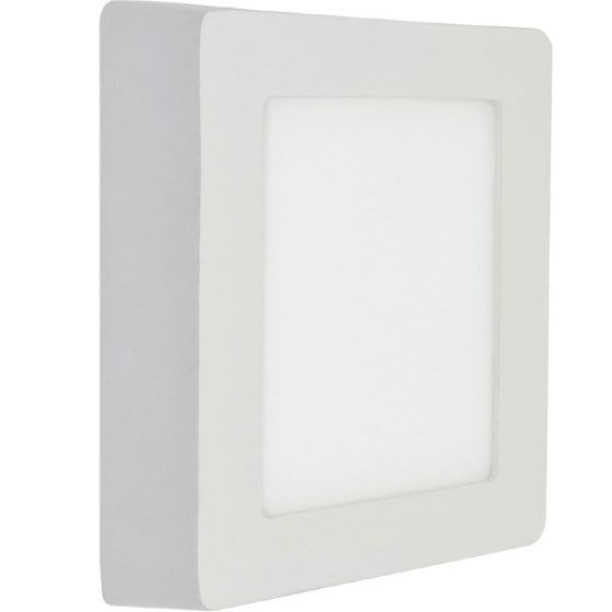 פיתה חיצוני מרובע 6W שחור 120ממ 3CCT |תואם דימר עמעם