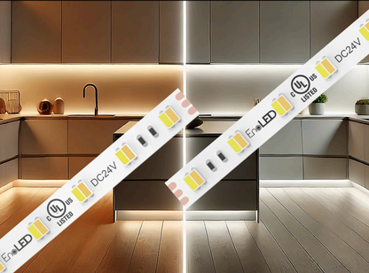 פס לד מקצועי EnoLED CCTPlus 24V – משנה גוון (Tunable White) – גליל 5 מטר
