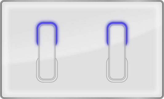 דימר עמעם חכם 2 מעגלים הארה סימן 2