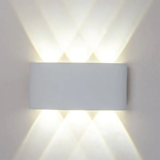 צמוד קיר 6W UP/DOWN SKIP IP54-אור צהוב semicom