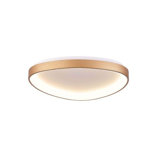 גוף תאורה צמוד אמורפי מונאקו תקרה C2 38W CCT קוטר 45 ס"מ-זהב IG