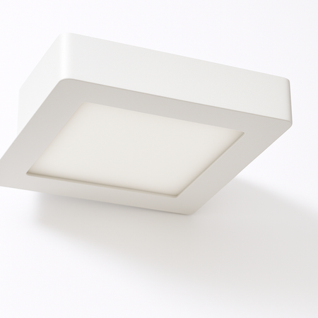 פיתה חיצוני מרובע 6W שחור 120ממ 3CCT |תואם דימר עמעם