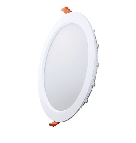 פאנל שקוע FSL 15W עגול קדח 175mm, קוטר 190mm – מתאים לעמעום (דימר)