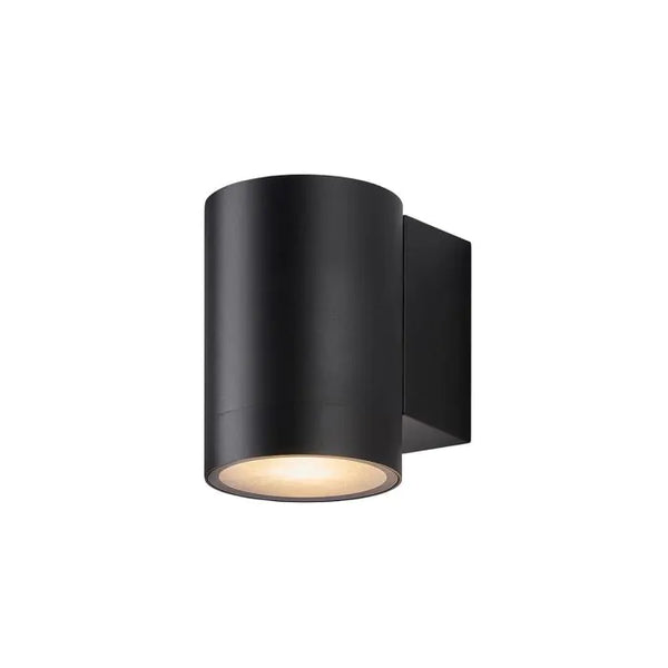 מנורת קיר GU10 ORO IP44-שחור semicom