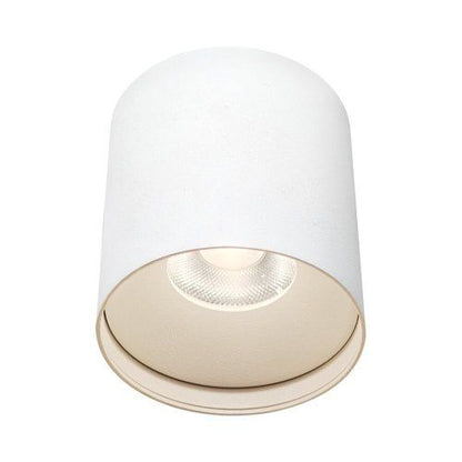צמוד תקרה צילינדר לבן LISA 12W אור ניטרלי Nisko