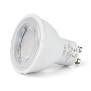 נורת דקרוייקה לד לבנה לעמעום GU10 7W אור חם 38° ACTEC