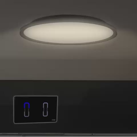 פלפון SPINNER CCT 25W IP44 קוטר 30 ס"מ שחור semicom